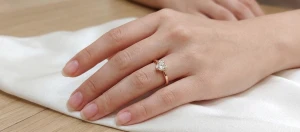 Magnificent Heart Cut Solitaire Diamond Ring Main View