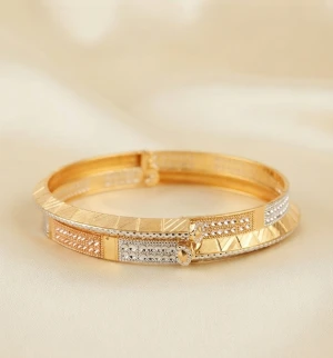 Gold Women’s Designer Bangles Main View