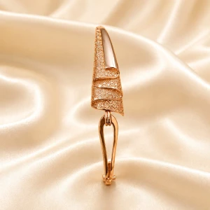 Elegant Rose Gold Openwork Designer Kada for Women Main View