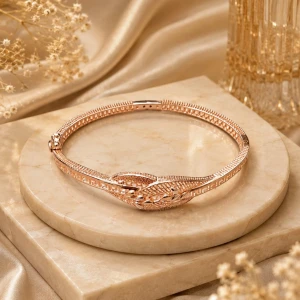 Rose Gold Women’s Designer Kada Main View