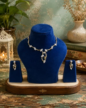 Majestic Gold V-Neck Set Main View