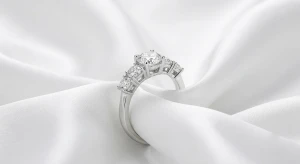 Infinite Loop Paved Lab-Grown Diamond Ring Main View