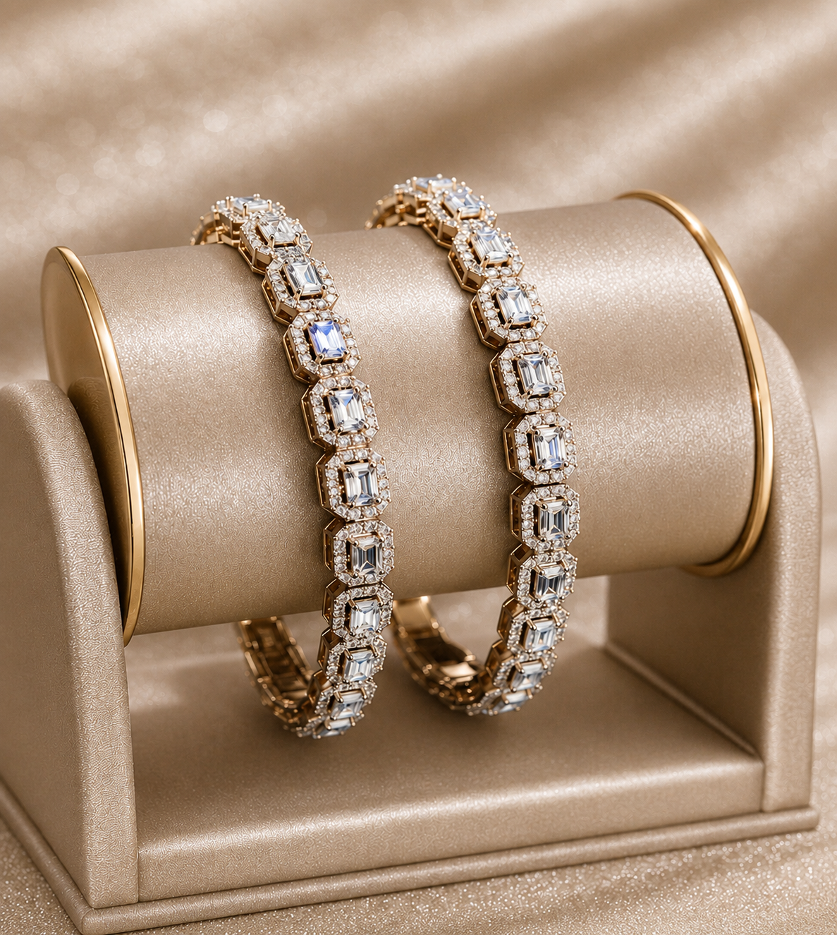 Classic Diamond Gokhru Kada