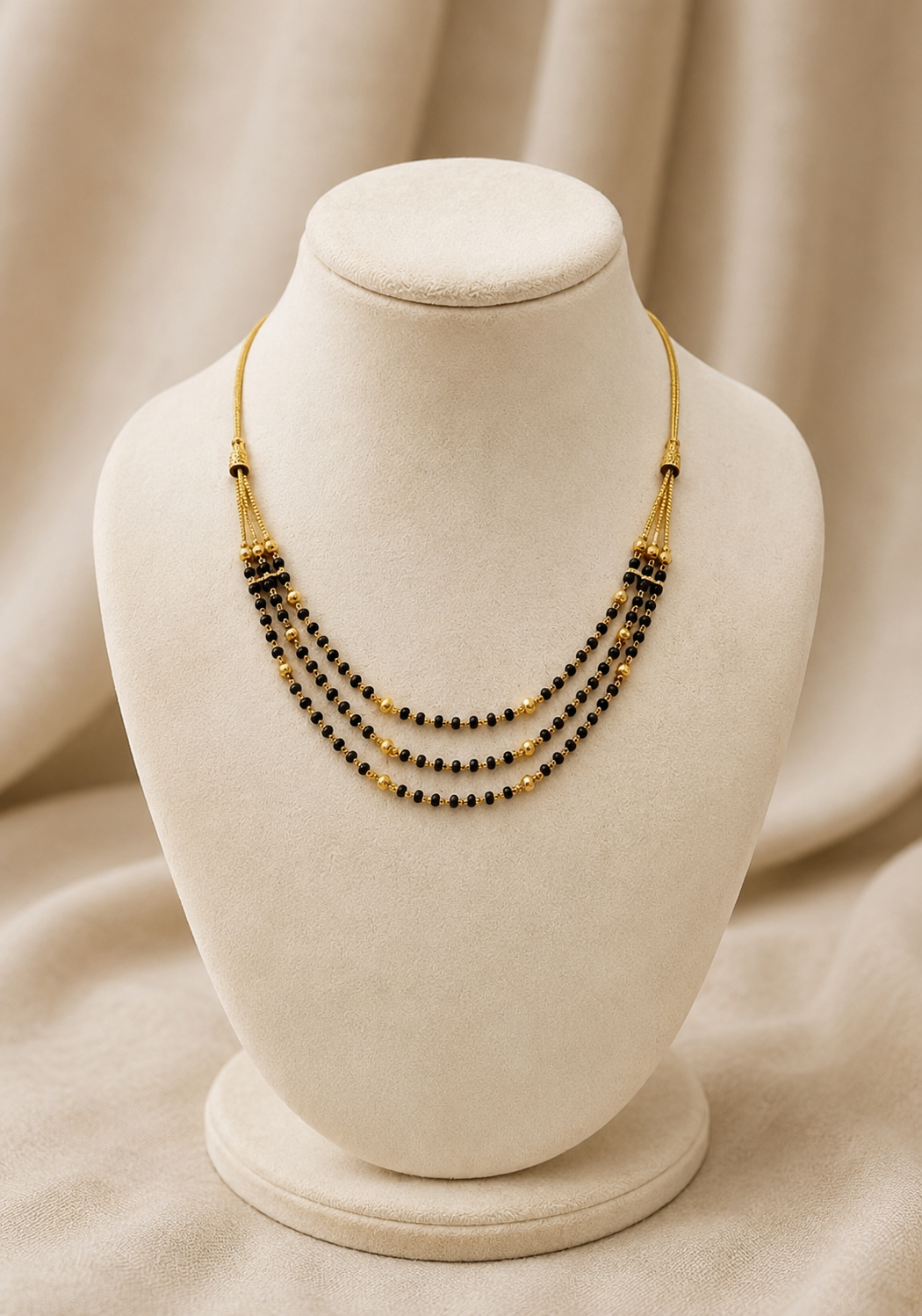 Aura Gold Long Mangalsutra