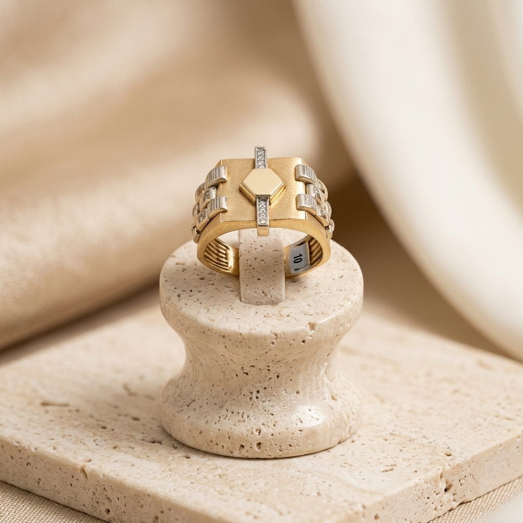 Divine Gold Filigree Ring