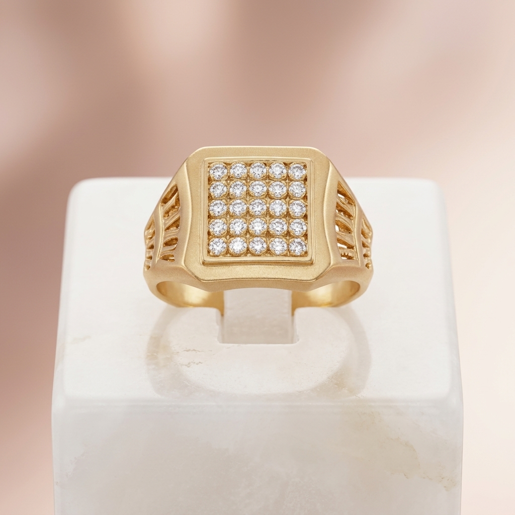 Sublime Gold Dome Ring