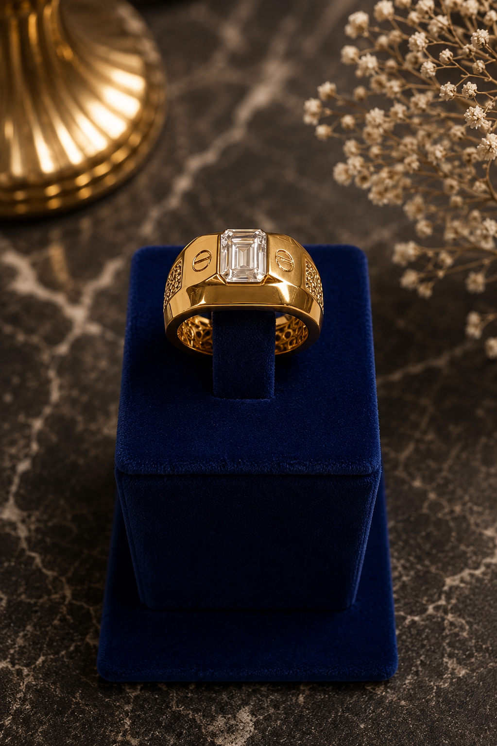 Timeless Gold Dome Ring