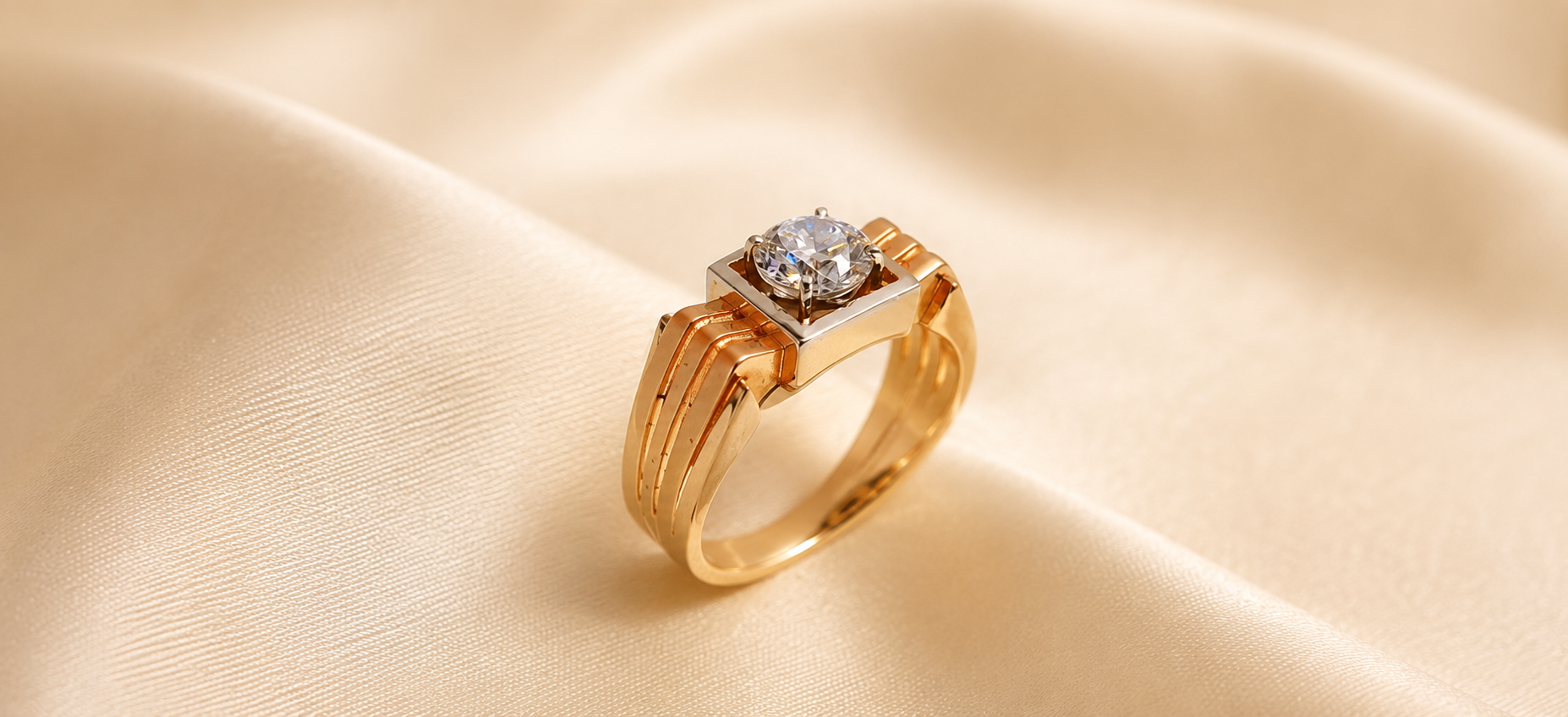 Glimmering Pear Cut Diamond Halo Ring Gallery View