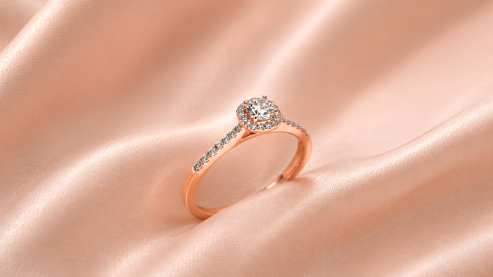 Divine Crown Solitaire Diamond Ring Gallery View